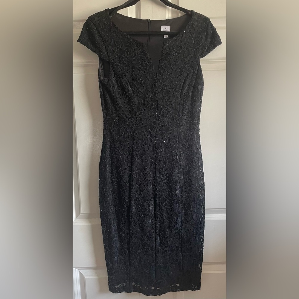 Dress Barn black cocktail dress, size 6.